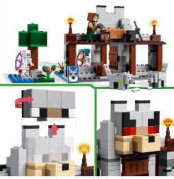 Klocki LEGO Minecraft Wilcza Twierdza 21261