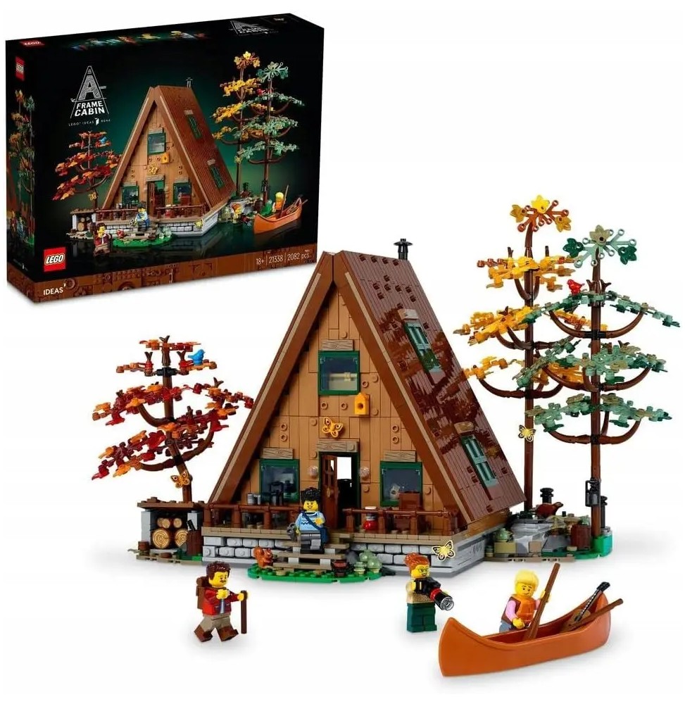 LEGO Ideas 21338 A-Frame Cabin