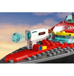 LEGO City 60373 Fire Boat for Kids 5+