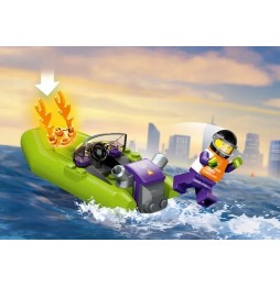 LEGO City 60373 Fire Boat for Kids 5+