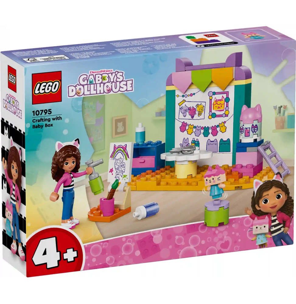 LEGO Koci domek Gabi z Tekturzątkiem 10795