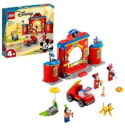 LEGO Disney Fire Station and Mickey Mouse Fire Truck