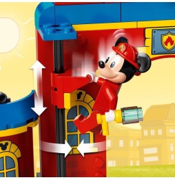 LEGO Disney Fire Station and Mickey Mouse Fire Truck