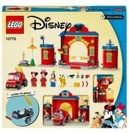 LEGO Disney Fire Station and Mickey Mouse Fire Truck