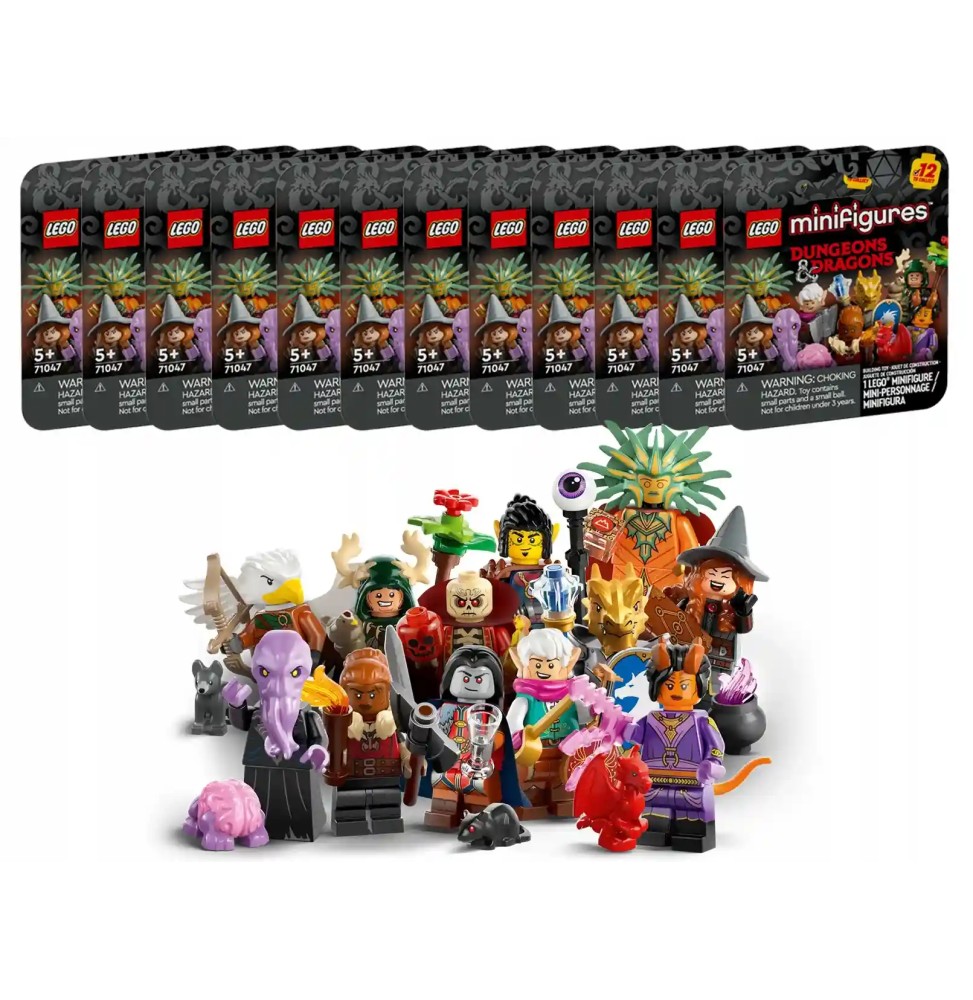 Lego Minifigures Dungeons & Dragons 71047 - 12 Bucăți