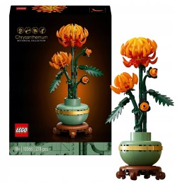 LEGO Icons 10368 Chryzantema - Zestaw do budowy