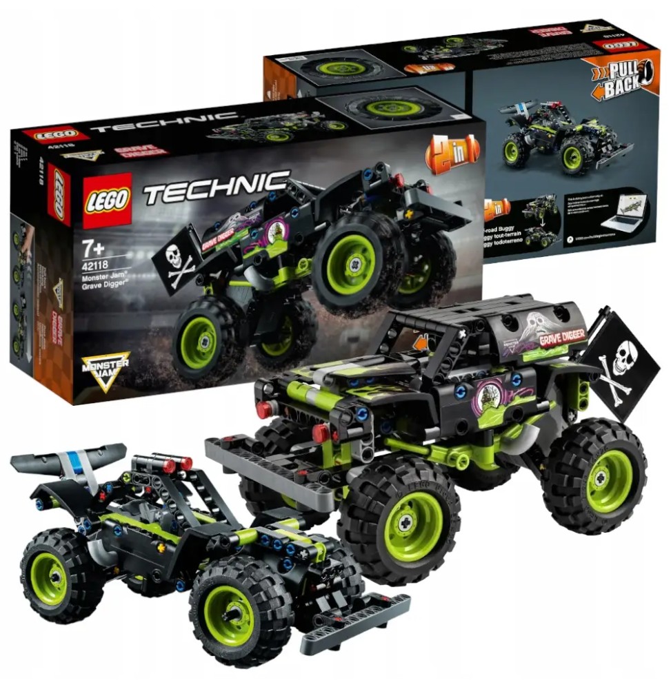 LEGO City Monster Jam Grave Digger 2-in-1