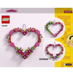 LEGO Icons Ornament inimă 40638