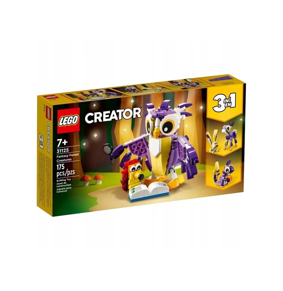 LEGO Creator Creaturi fantastice din pădure 31125