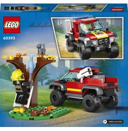 LEGO City 60393 Camion de Pompieri 4x4