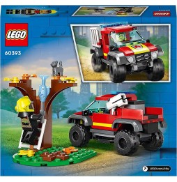 LEGO City 60393 Camion de Pompieri 4x4