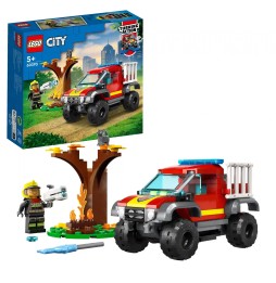 LEGO City 60393 Camion de Pompieri 4x4