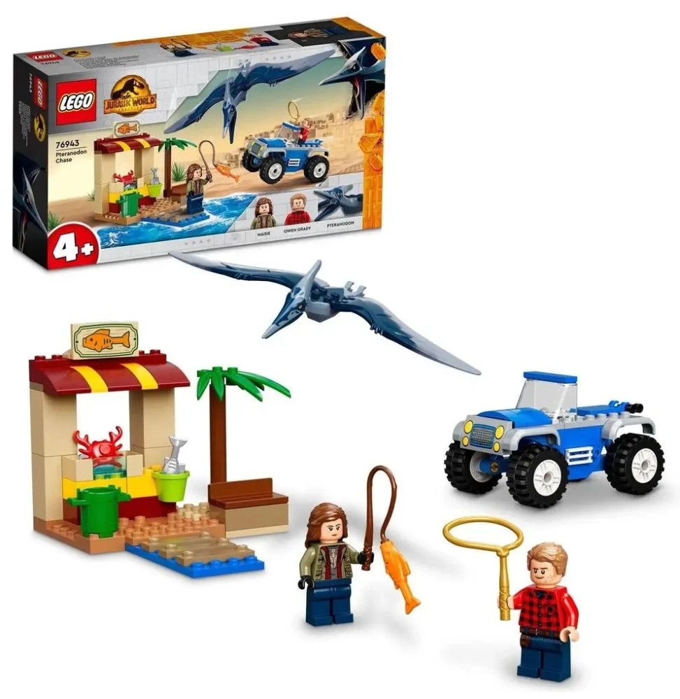 LEGO Jurassic World Pteranodon Chase Set