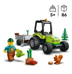 LEGO City Tractor în parc 60390