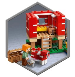 LEGO Minecraft Casă în ciupercă 21179 - Set pentru copii