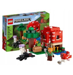 LEGO Minecraft Casă în ciupercă 21179 - Set pentru copii