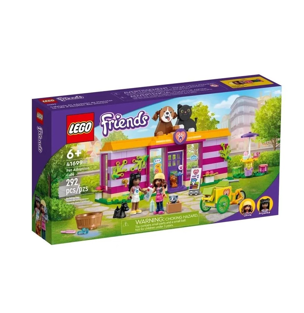 LEGO Friends Café at the Animal Shelter 41699