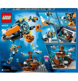 LEGO City 60379 Łódź podwodna dla dzieci