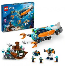 LEGO City 60379 Submarină pentru copii