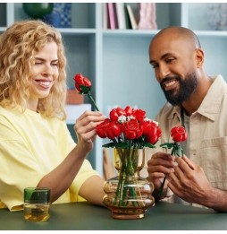 LEGO Icons Buchet de Trandafiri - Cadou de Valentine's Day