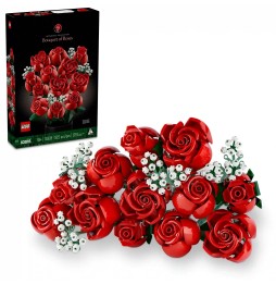 LEGO Icons Buchet de Trandafiri - Cadou de Valentine's Day