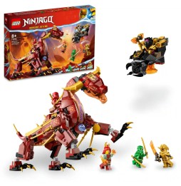 LEGO Ninjago Lava Dragon 71793 - Kids Set