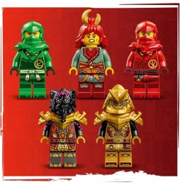 LEGO Ninjago Dragonul de Lavă 71793 set pentru copii