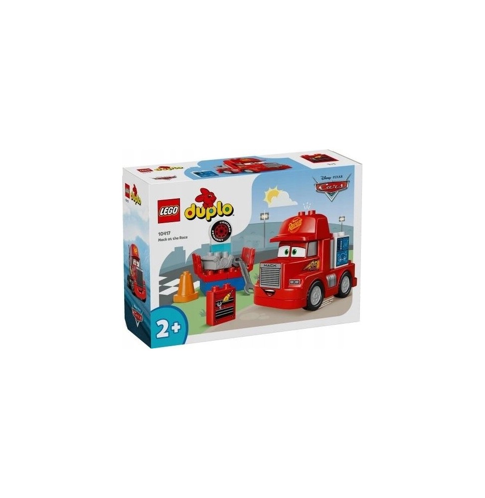 LEGO DUPLO Mack în cursă pentru copii