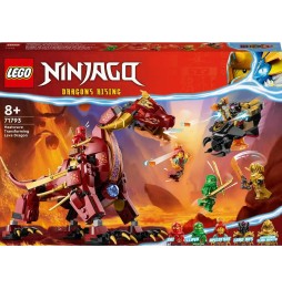 LEGO Ninjago Dragonul de Lavă 71793 set pentru copii