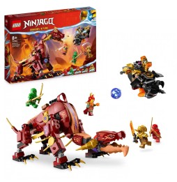 LEGO Ninjago Dragonul de Lavă 71793 set pentru copii