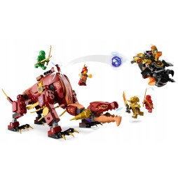 LEGO Ninjago Dragonul de Lavă 71793 set pentru copii