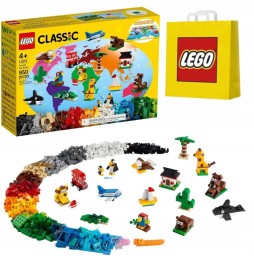 Klocki LEGO Classic 11015 Dookoła świata zwierząt