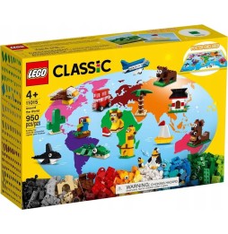 Klocki LEGO Classic 11015 Dookoła świata zwierząt