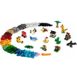 Klocki LEGO Classic 11015 Dookoła świata zwierząt