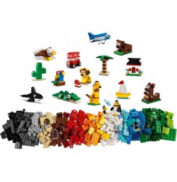 Klocki LEGO Classic 11015 Dookoła świata zwierząt