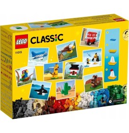 Klocki LEGO Classic 11015 Dookoła świata zwierząt