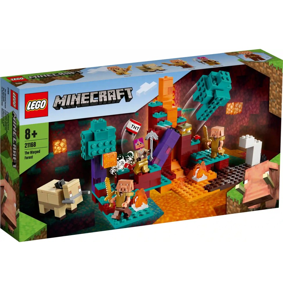 LEGO Minecraft 21168 Pădurea distorsionată – set