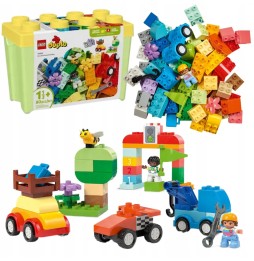 Lego Duplo Box with Cars and Trucks