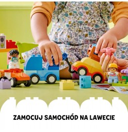 Lego Duplo Cutie cu Mașini și Camioane