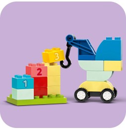 Lego Duplo Cutie cu Mașini și Camioane