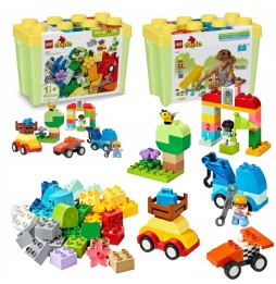 Lego Duplo Box with Cars and Trucks