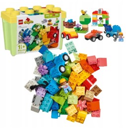 Lego Duplo Box with Cars and Trucks