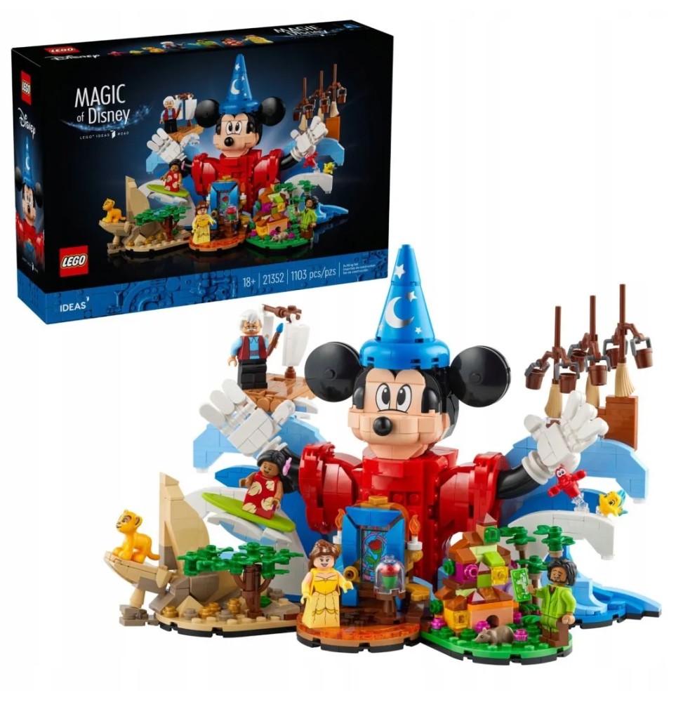 LEGO 21352 Disney Magic for Adult Fans