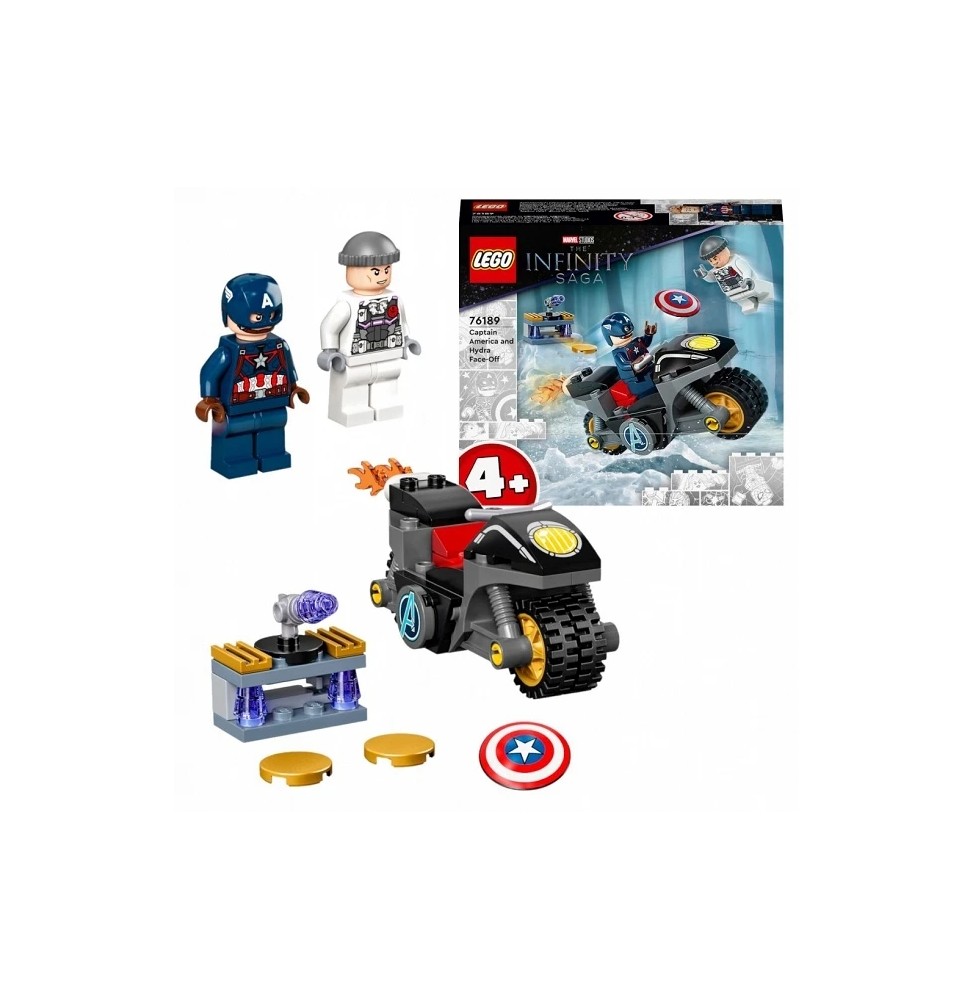 LEGO Super Heroes Captain America și Hydra 76189