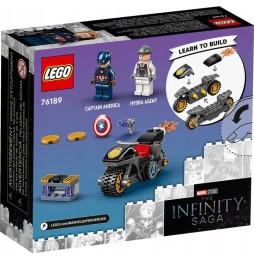 LEGO Super Heroes Captain America și Hydra 76189