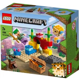 Cărămizi LEGO Minecraft Reciful de Corali 21164