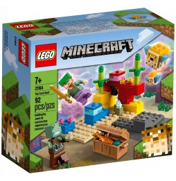 Cărămizi LEGO Minecraft Reciful de Corali 21164