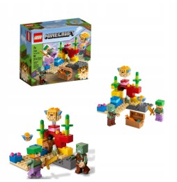 Cărămizi LEGO Minecraft Reciful de Corali 21164