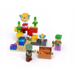 Cărămizi LEGO Minecraft Reciful de Corali 21164