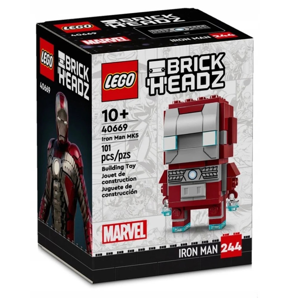 LEGO BrickHeadz Iron Man MK5 - Figurka 40669